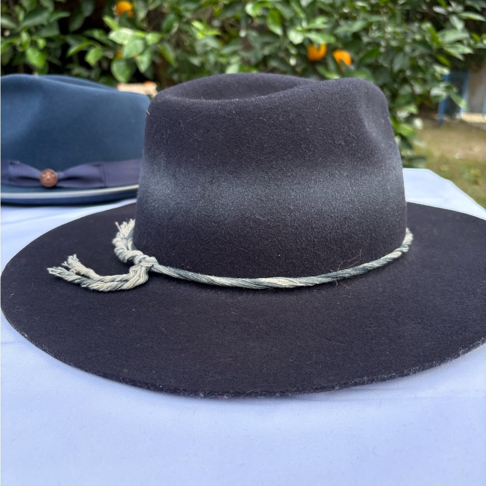 Goorin bros black wool hat size large - Picture 2 of 4